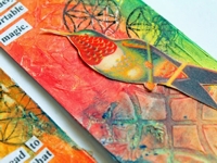 bloglovin punk projects Hummingbird Bookmark